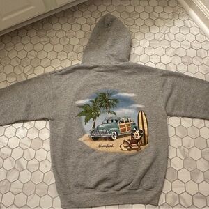 Vintage Disney Mickey Mouse Surfer Hoodie